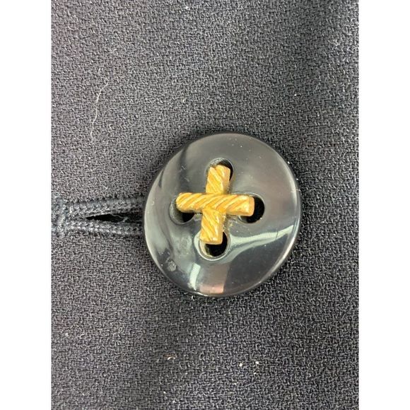 VTG Valerie Stevens Petite 12 Navy Blazer with Vest NWT Jacket One Button 6350 - Picture 11 of 15